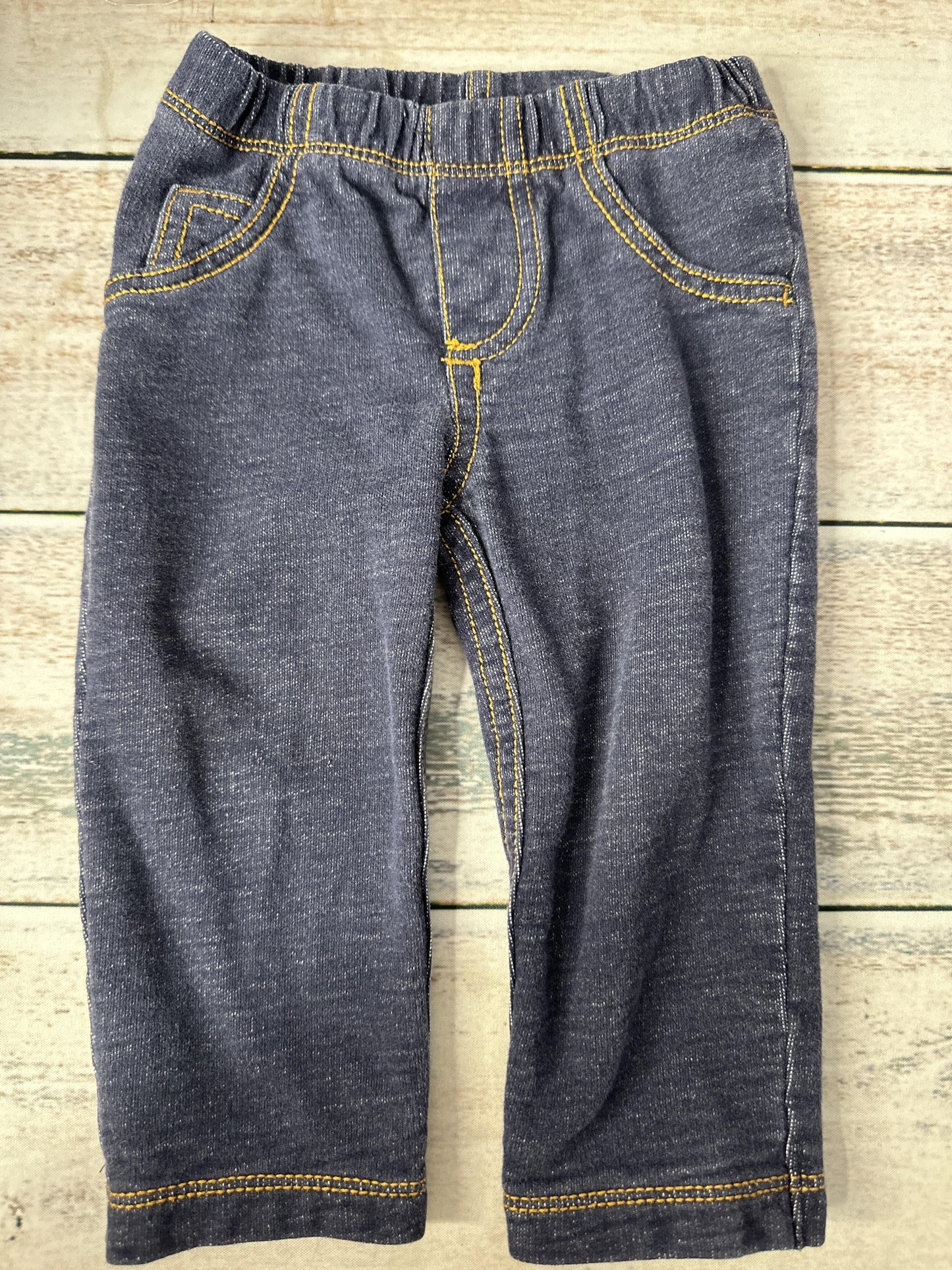 Carters Unisex Denim Jeans Size: 12M Denim