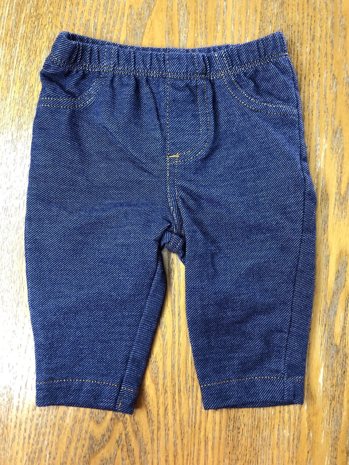 Carters Unisex Denim Pants Size: 0-3 months Denim