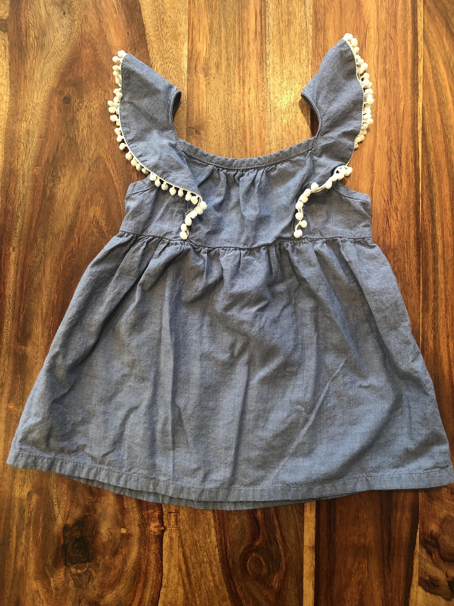 cherokee Girls Denim Shirt Size: 4T Denim