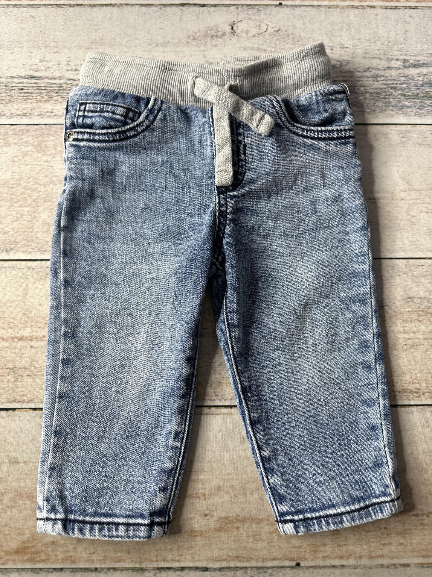 Tucker + Tate Unisex Denim Jeans Size: 6-12 months Denim