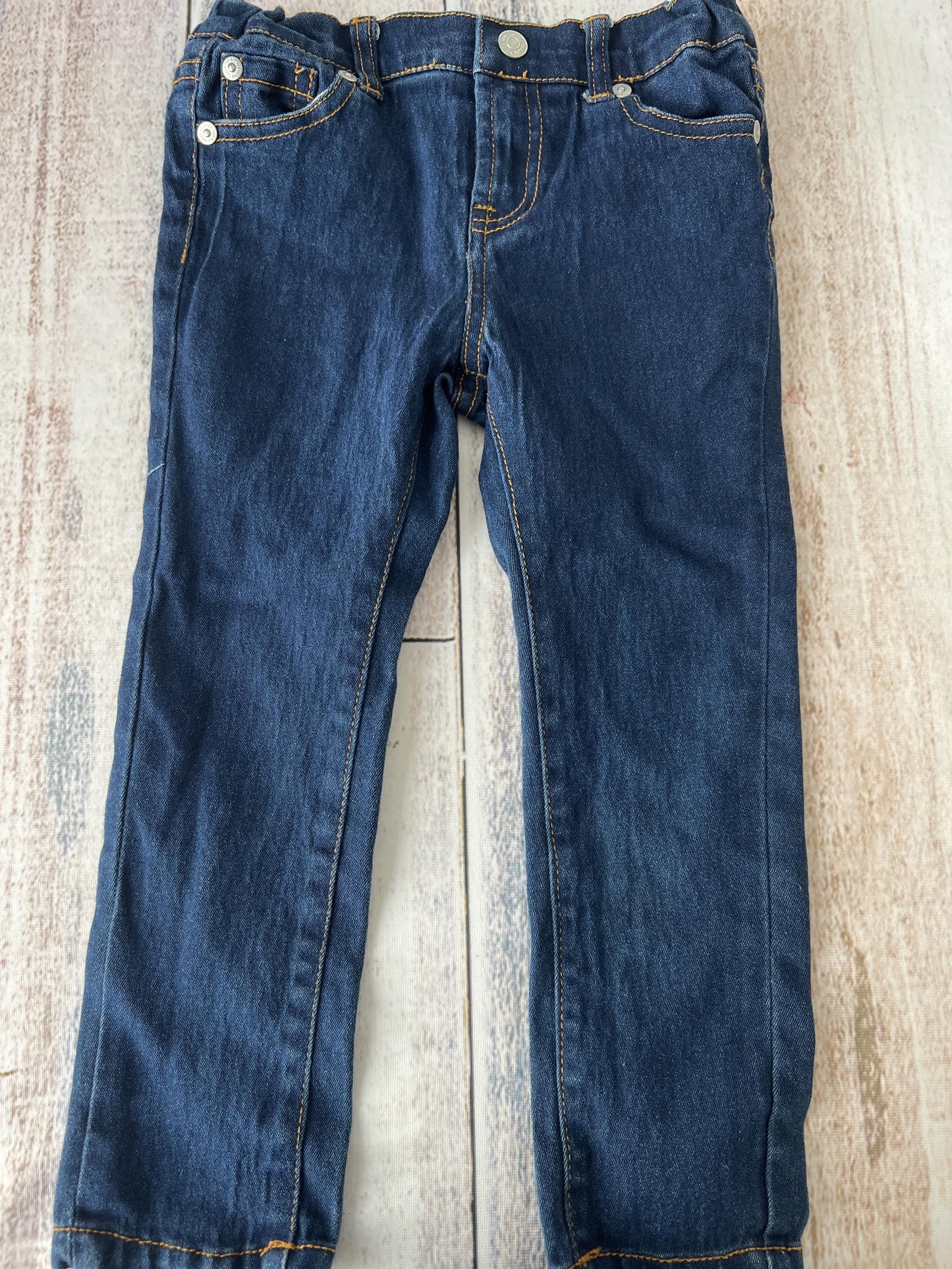7 For All Mankind Girls Denim Pants Size: 4T Denim