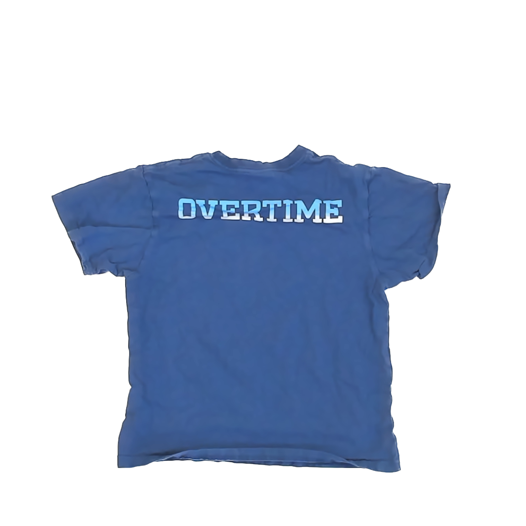 overtime Girls Dusty Blue T-Shirt Size: Youth Medium Dusty Blue