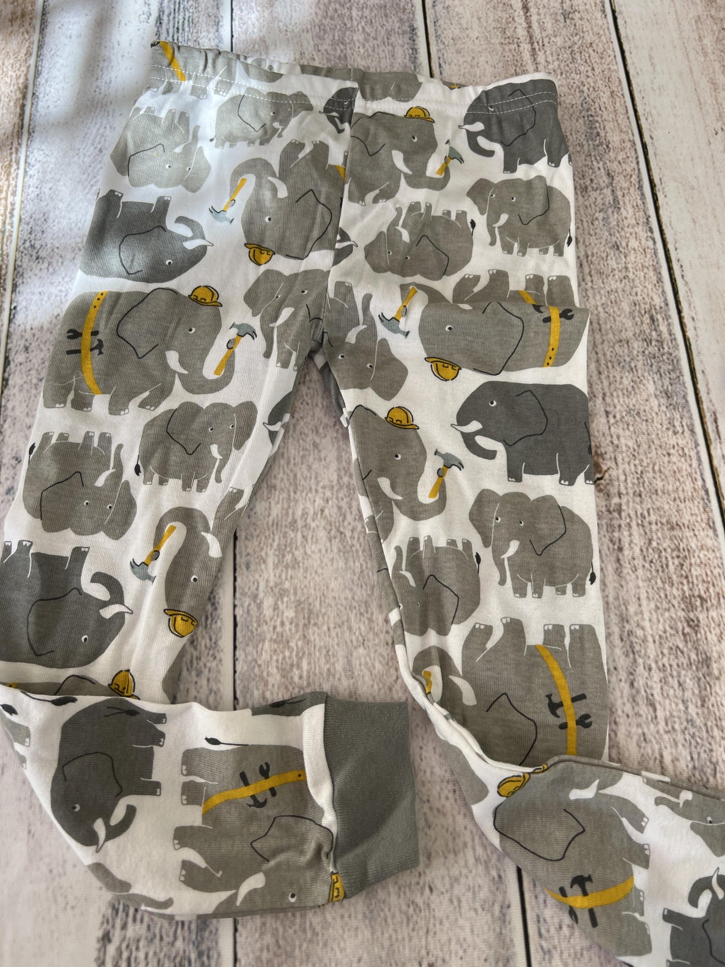 Just Born Boys Elephant Pajamas Size: 4T Elephant