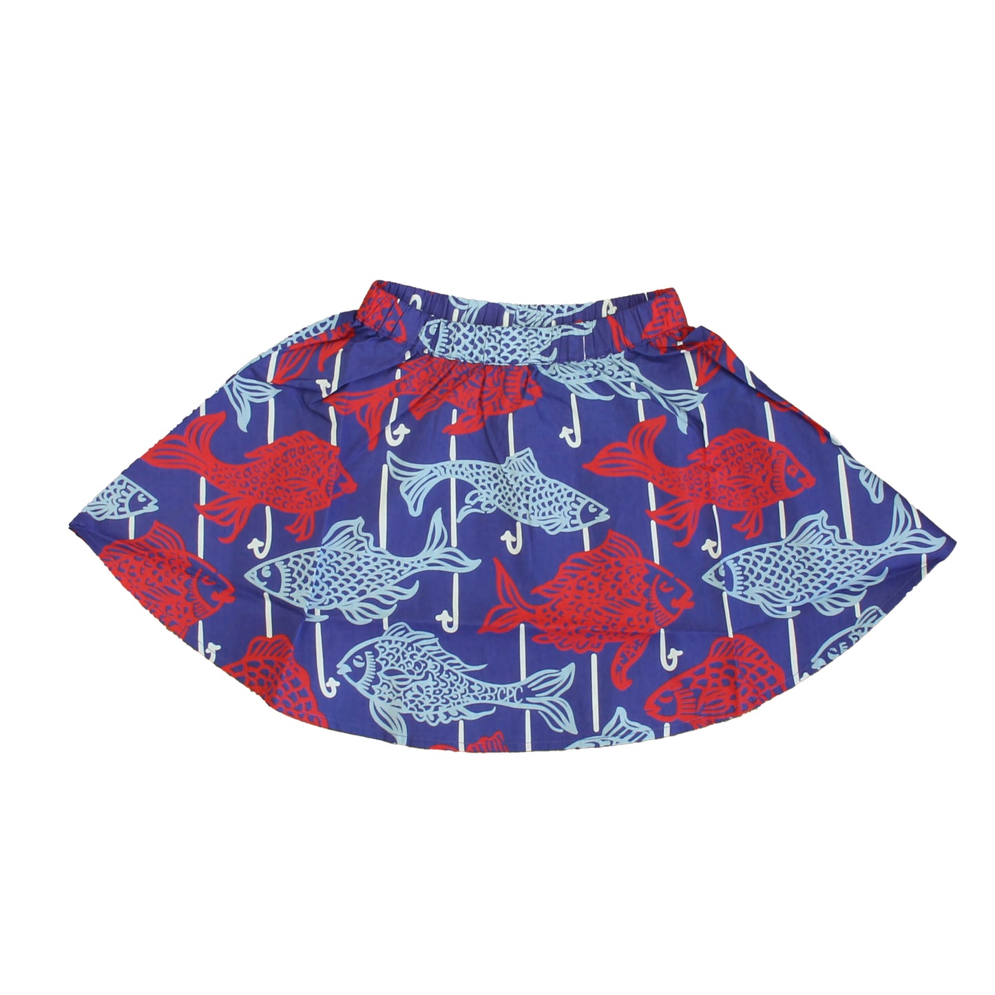 Classic Prep Girls Fishy Fishy Skirt Size: 2-5T Fishy Fishy