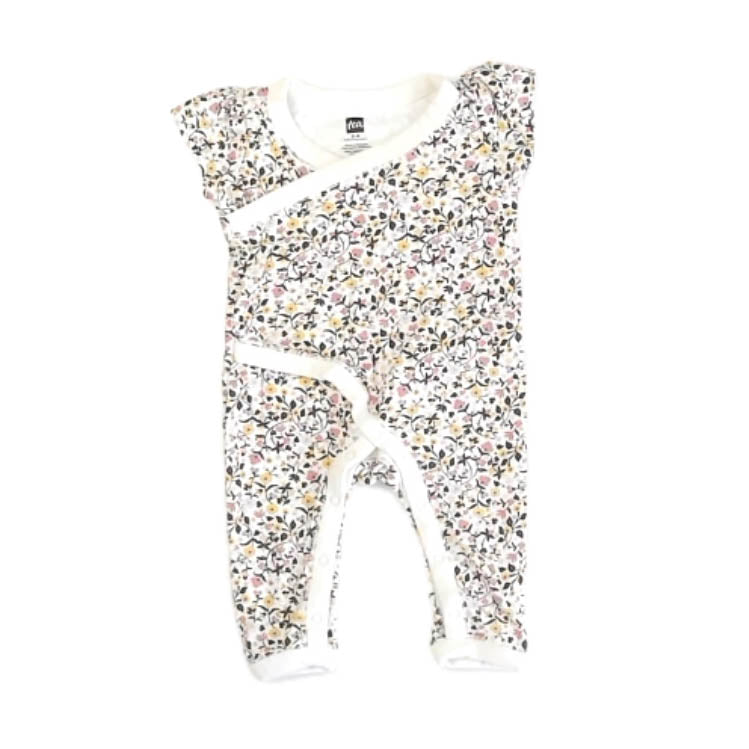 Tea Girls Floral Romper Size: 3-6 Months Floral