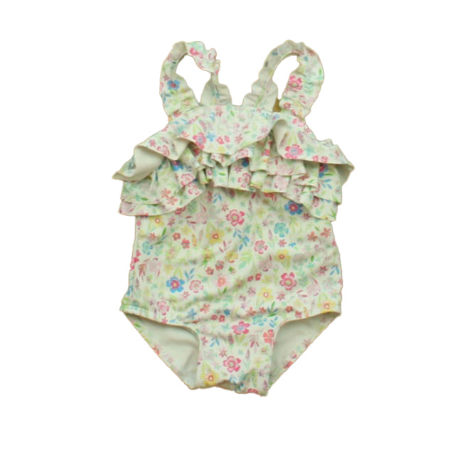 Monsoon Girls Floral 1-piece Swimsuit Size: 0-3 Months Floral