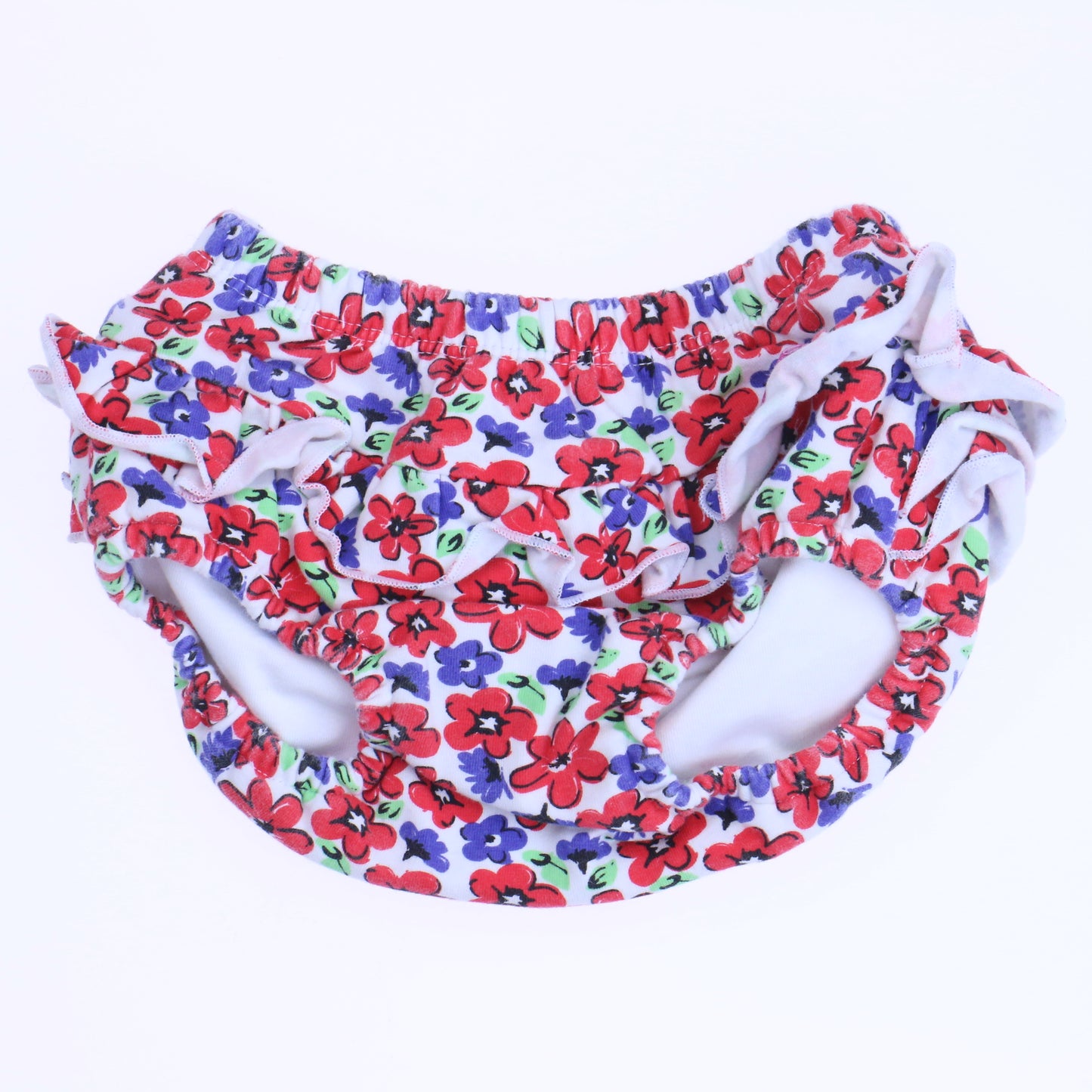 JoJo Maman Bebe Girls Flowered Swimwear Size: 3-6 Months Flowered