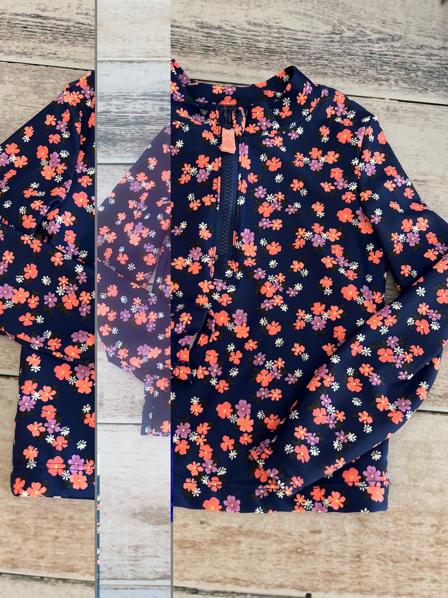 Carters Girls Flowers Swimwear Size: 2T Flowers