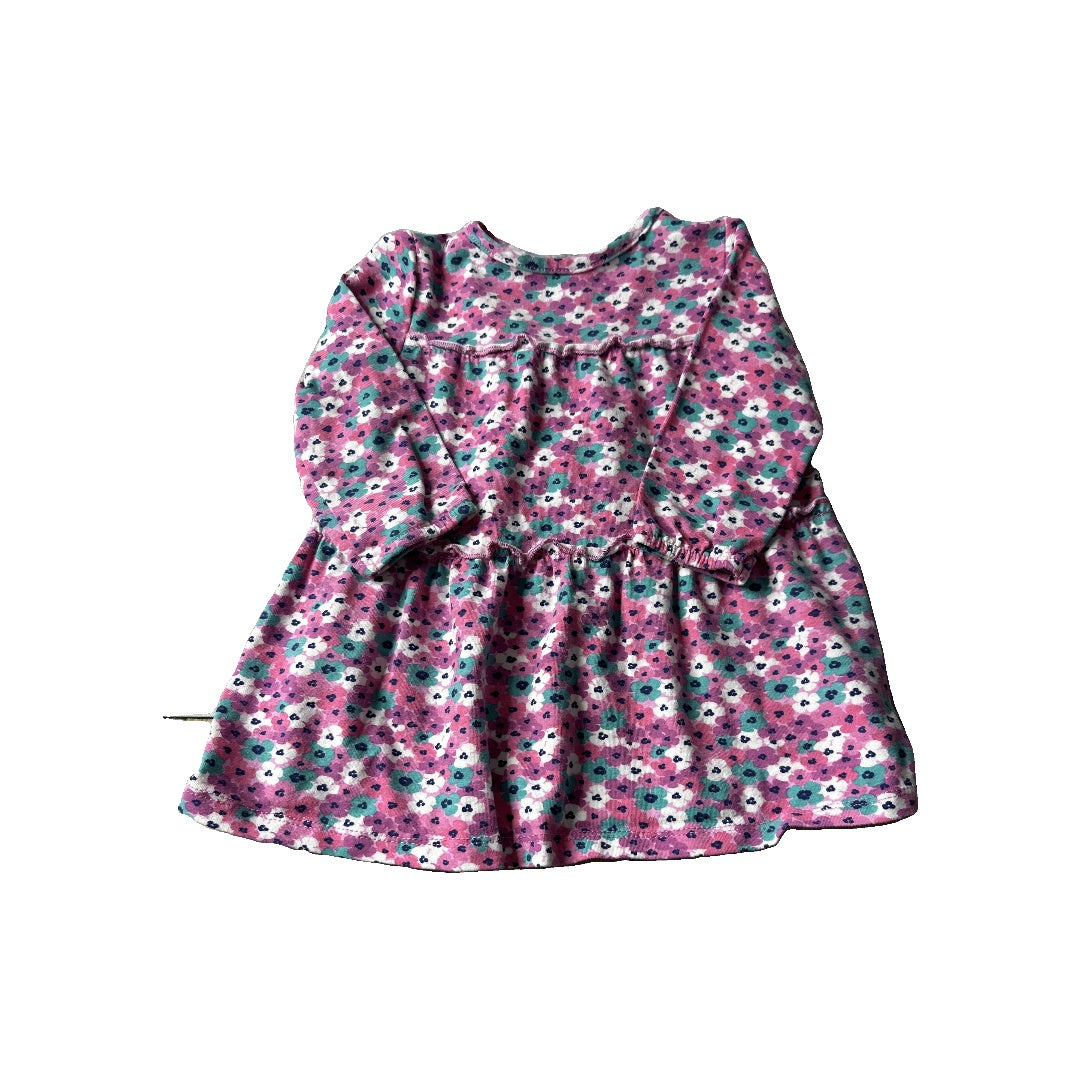 Little Me Girls Flowers Dress Size: 18 months Flowers