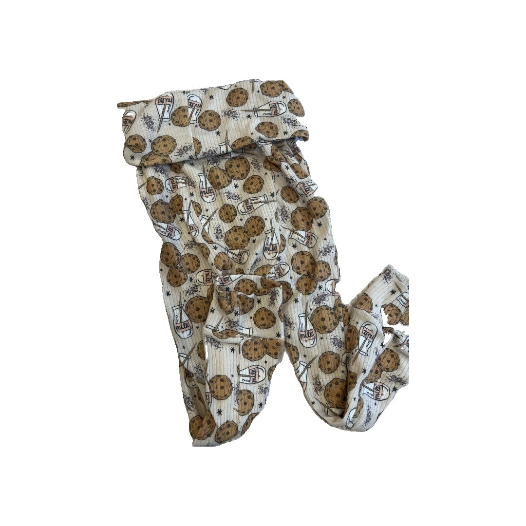 Little Lucca Love Girls Food Pants Size: 3T Food