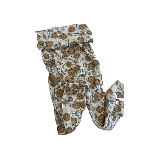 Little Lucca Love Girls Food Pants Size: 3T Food