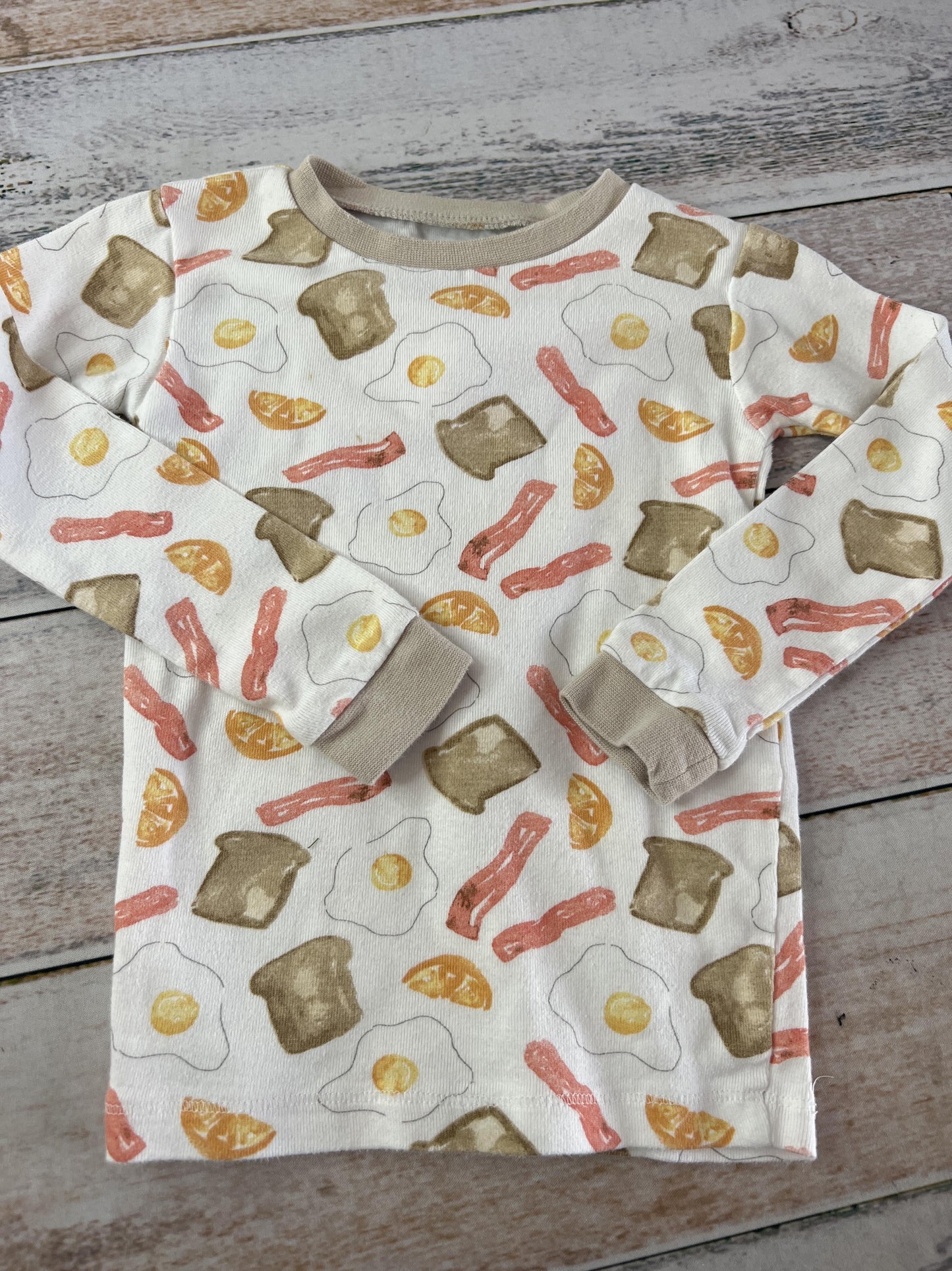 Burt's Bees Unisex Food Pajamas Size: 3T Food