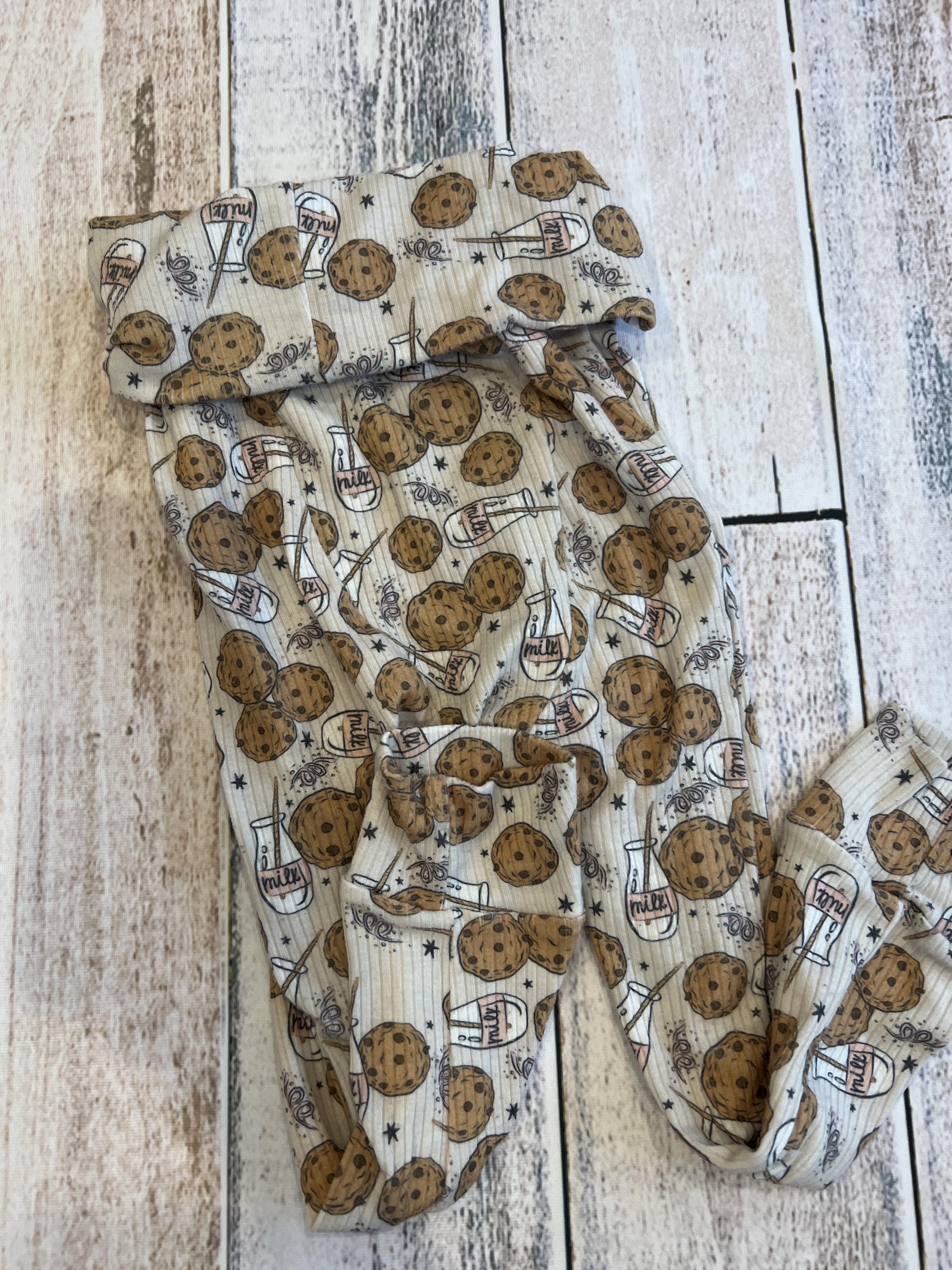 Little Lucca Love Girls Food Pants Size: 3T Food