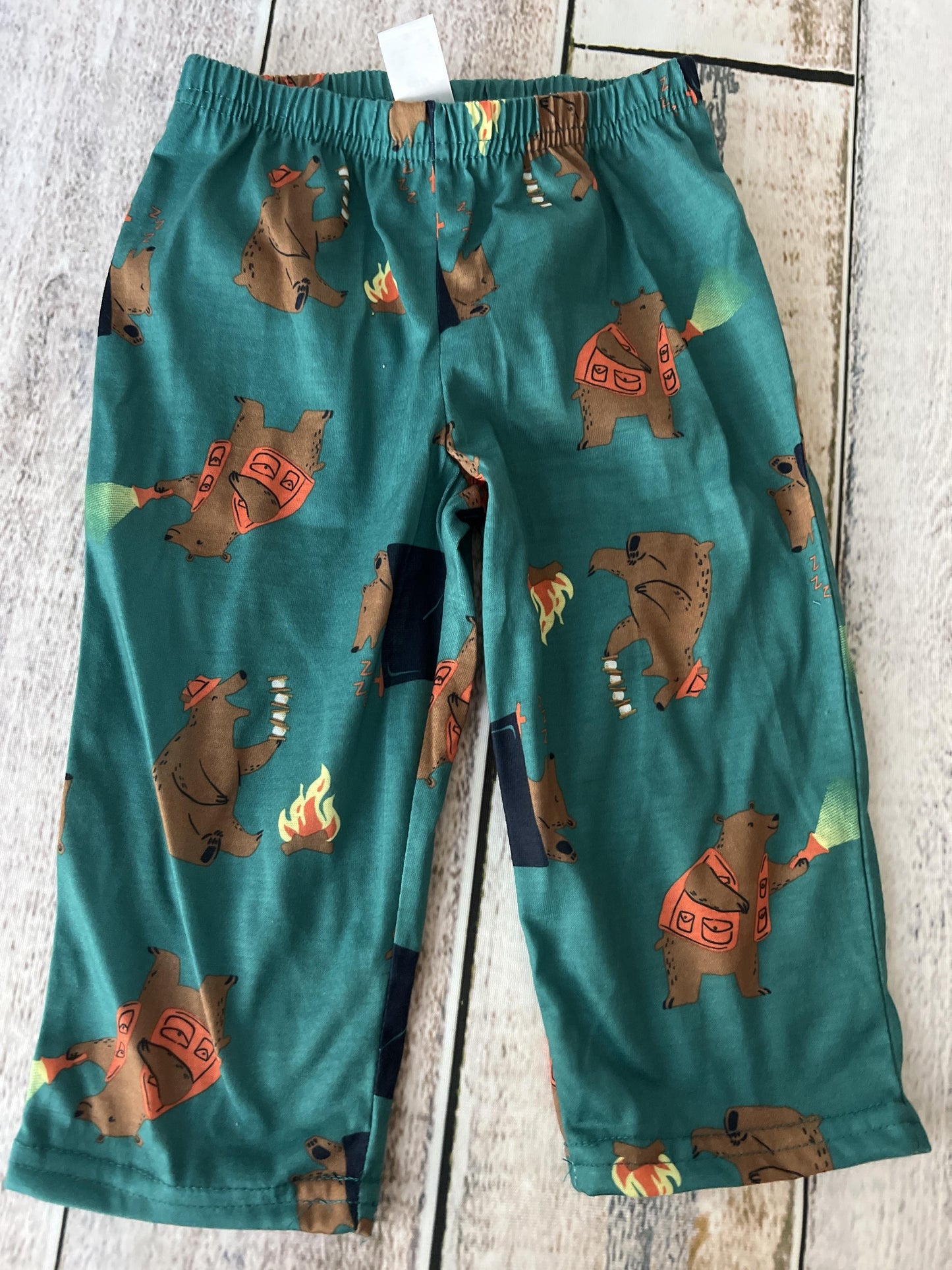 Just Born Boys Forest Green | bears Pajamas Size: 18 months Forest Green | bears