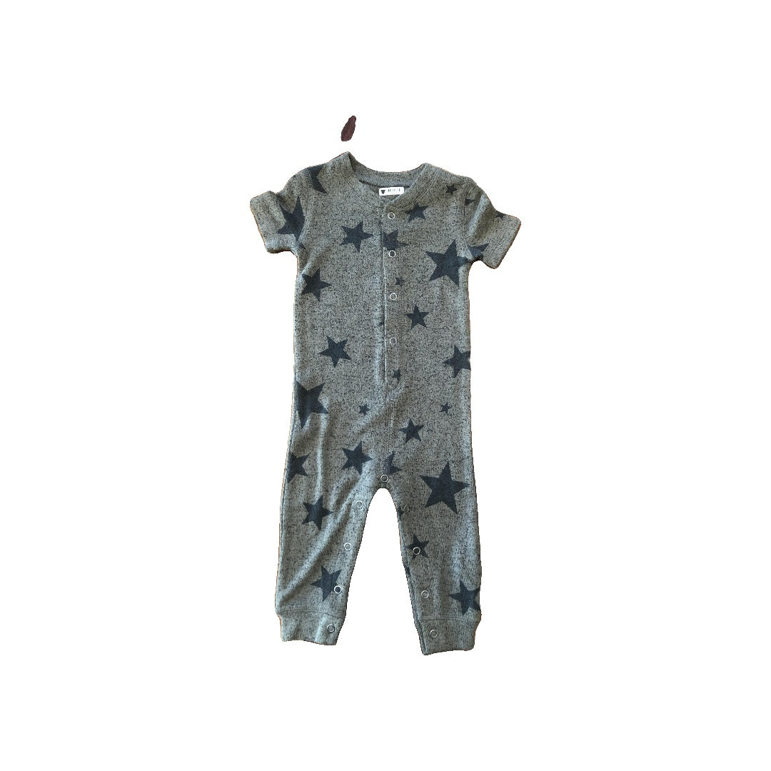 PJ Salvage Boys Forest Green | Brown Romper Size: 6-12 months Forest Green | Brown