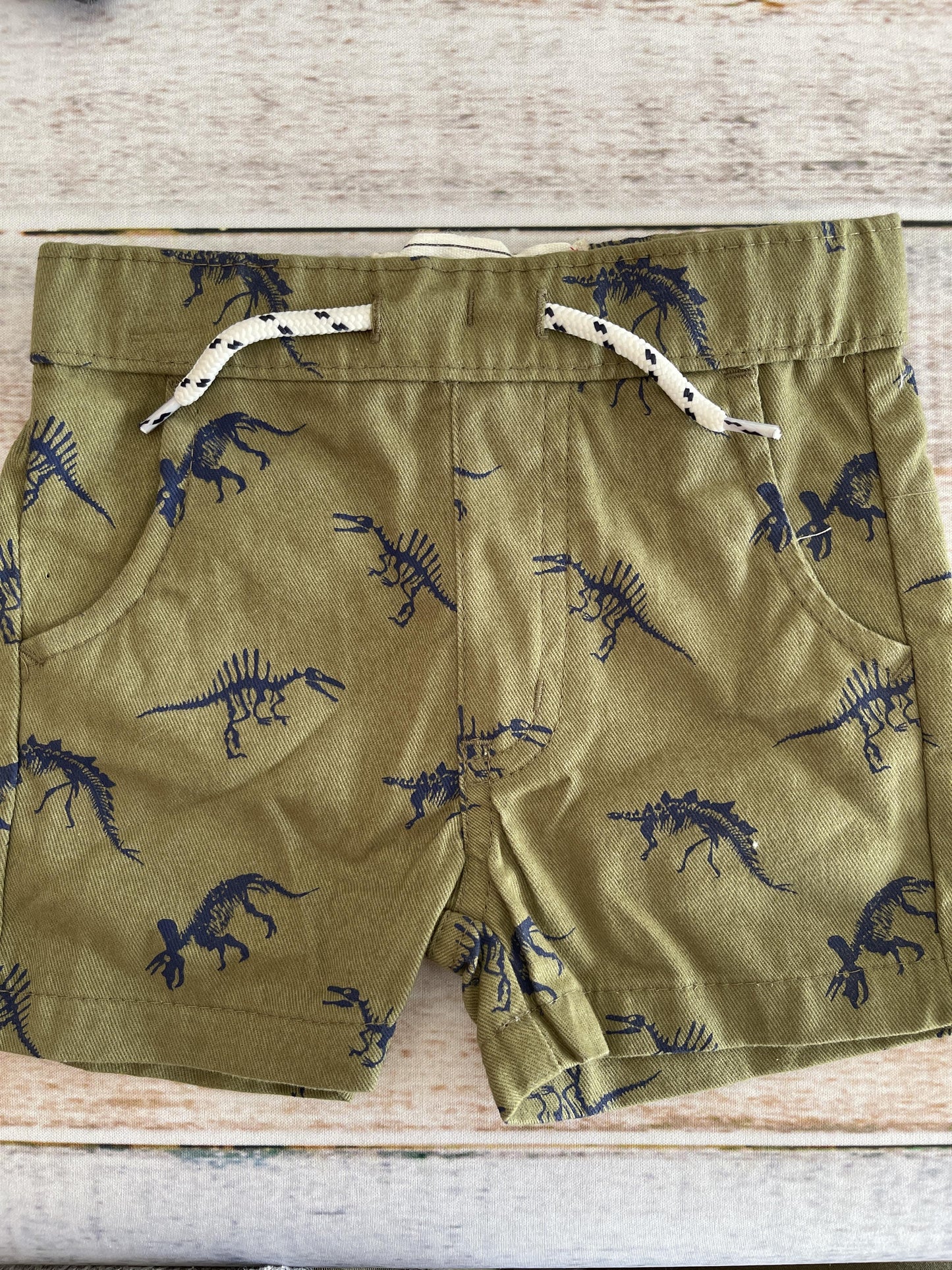Free Planet Boys Forest Green | Navy Blue Shorts Size: 12 months Forest Green | Navy Blue