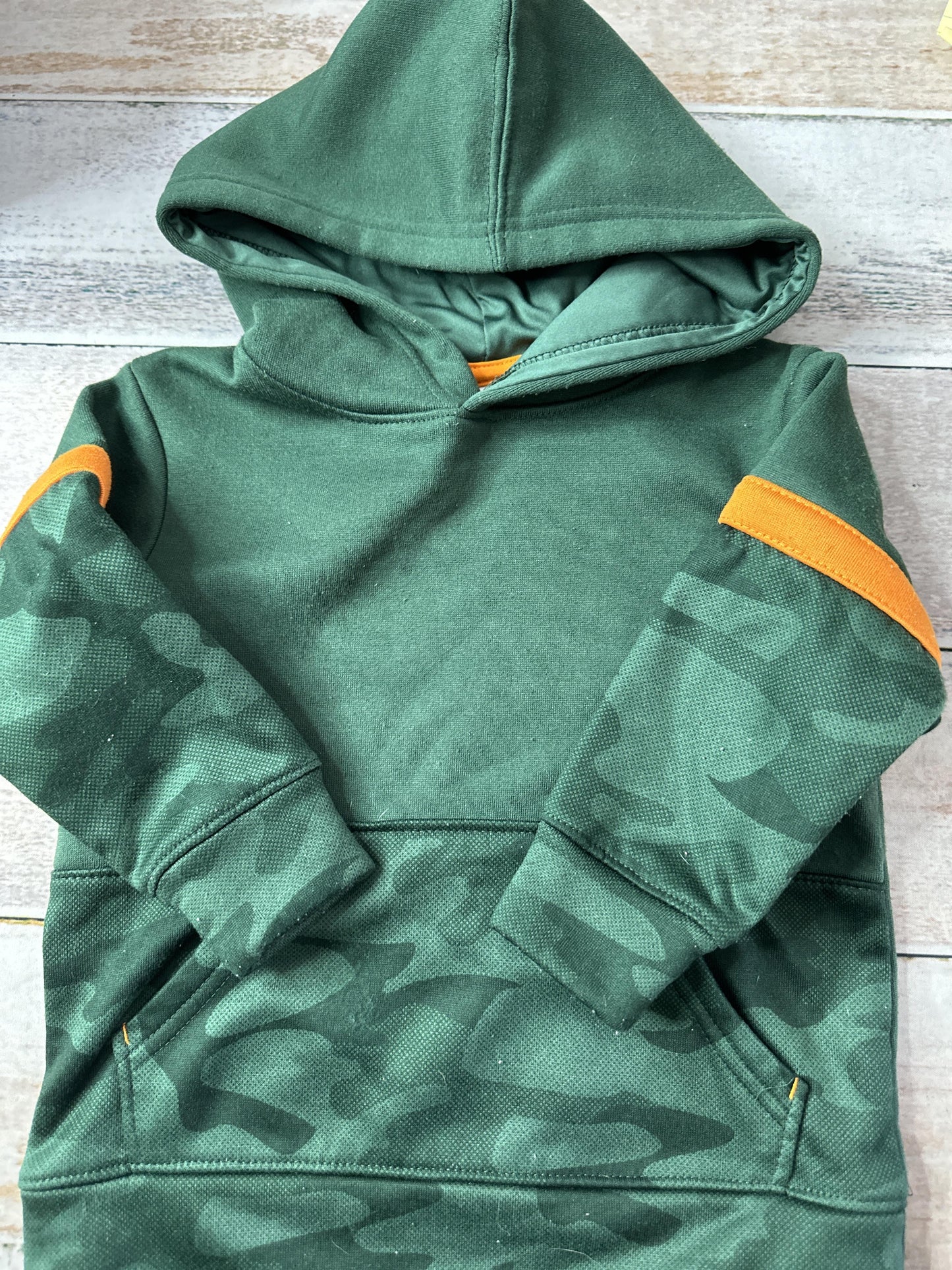 Bcg Boys Forest Green | orange Hoodie Size: 2T Forest Green | orange