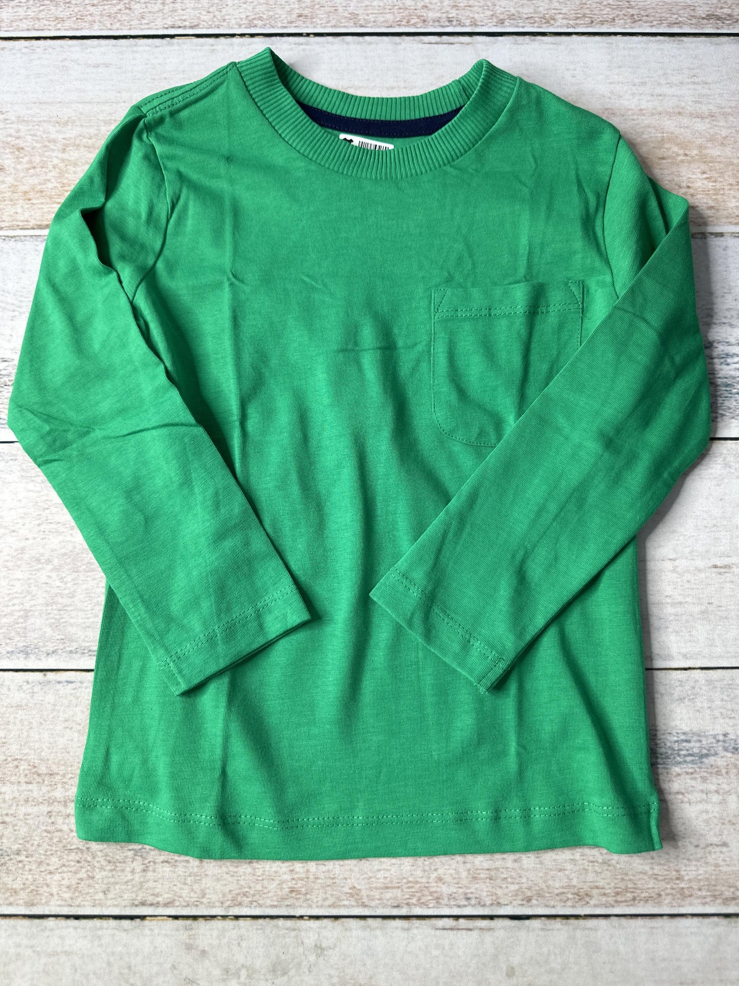 Mightly Boys Forest Green Long Sleeve T-Shirt Size: 3T Forest Green