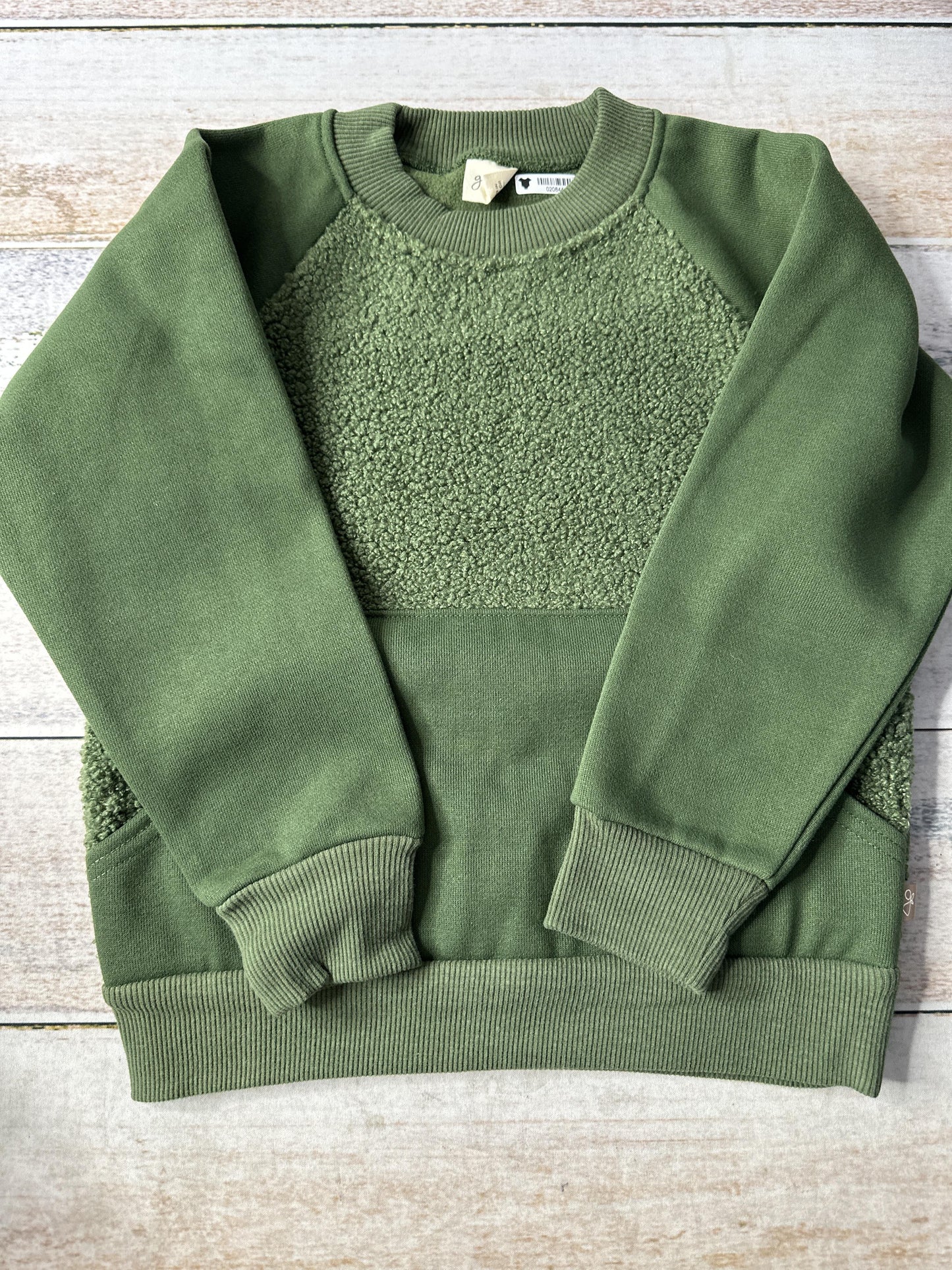 Goumi Unisex Forest Green Sweater Size: 4-5 Years Forest Green