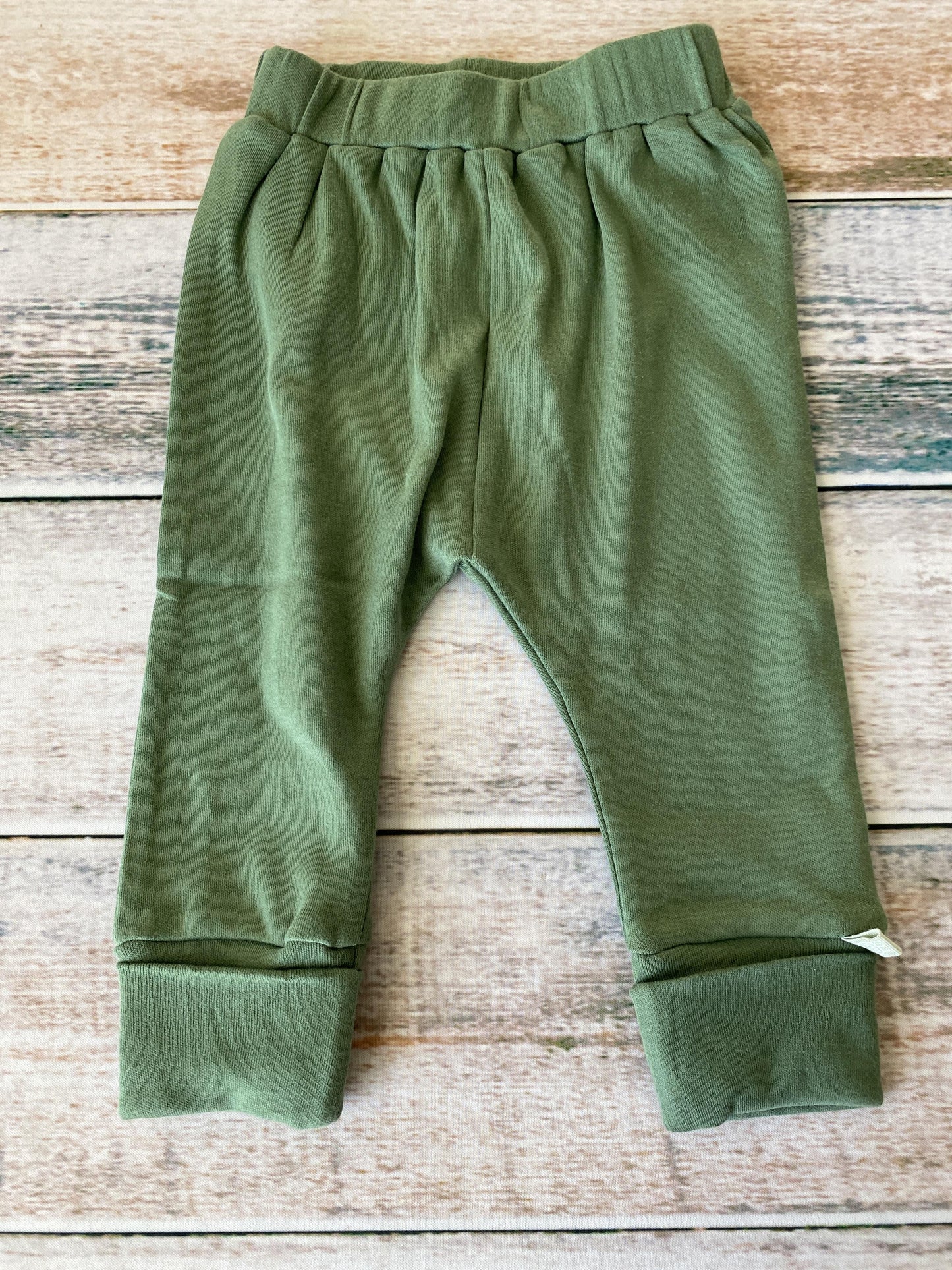 Finn + Emma Boys Forest Green Pants Size: 3-6 months Forest Green