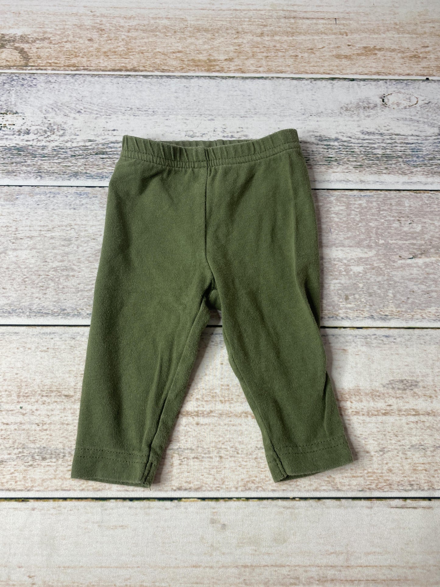 Carters Unisex Forest Green Pants Size: 3 months Forest Green