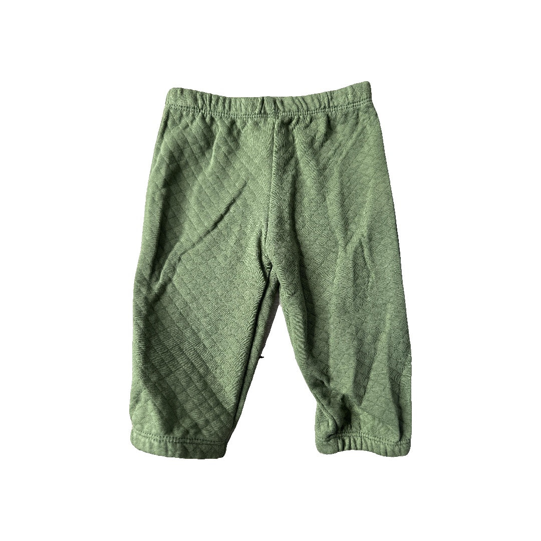 Little Me Unisex Forest Green Pants Size: 6-9 months Forest Green