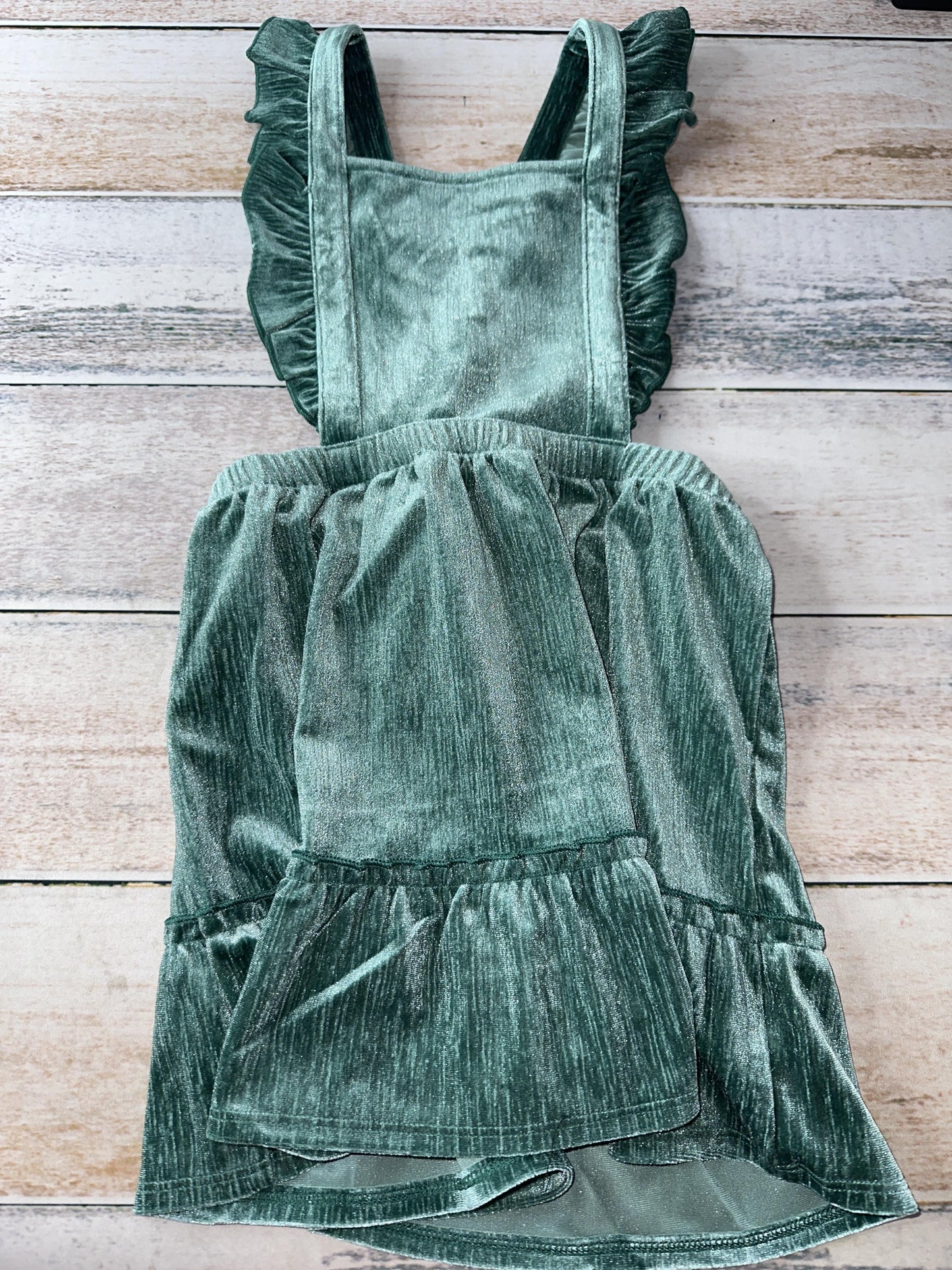 Cat & Jack Girls Forest Green Dress Size: 5T Forest Green