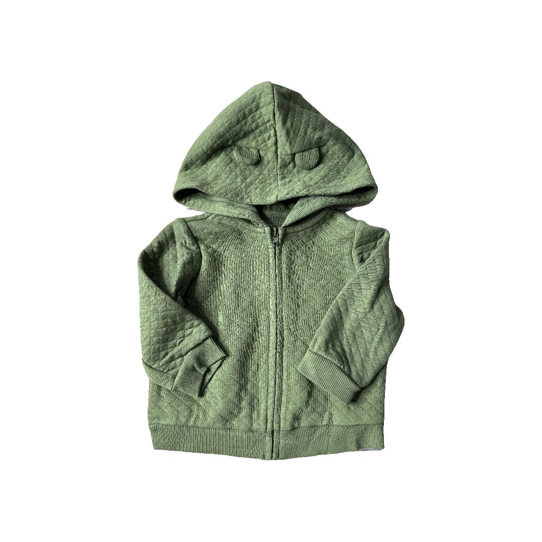 Little Me Unisex Forest Green Hoodie Size: 6-9 months Forest Green