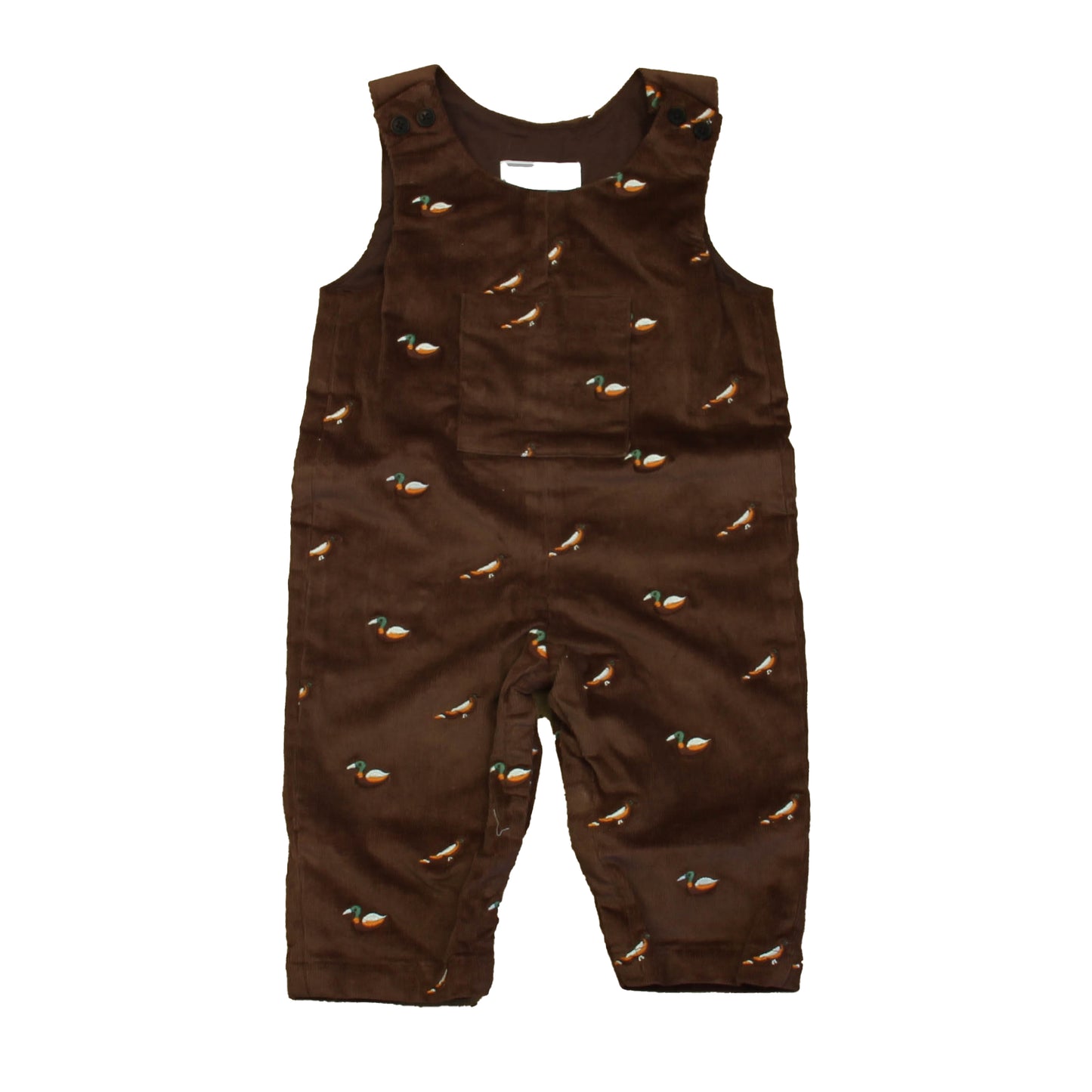 Classic Prep Boys Fudgesicle with Bird Romper Size: 6-9 Months Fudgesicle with Bird