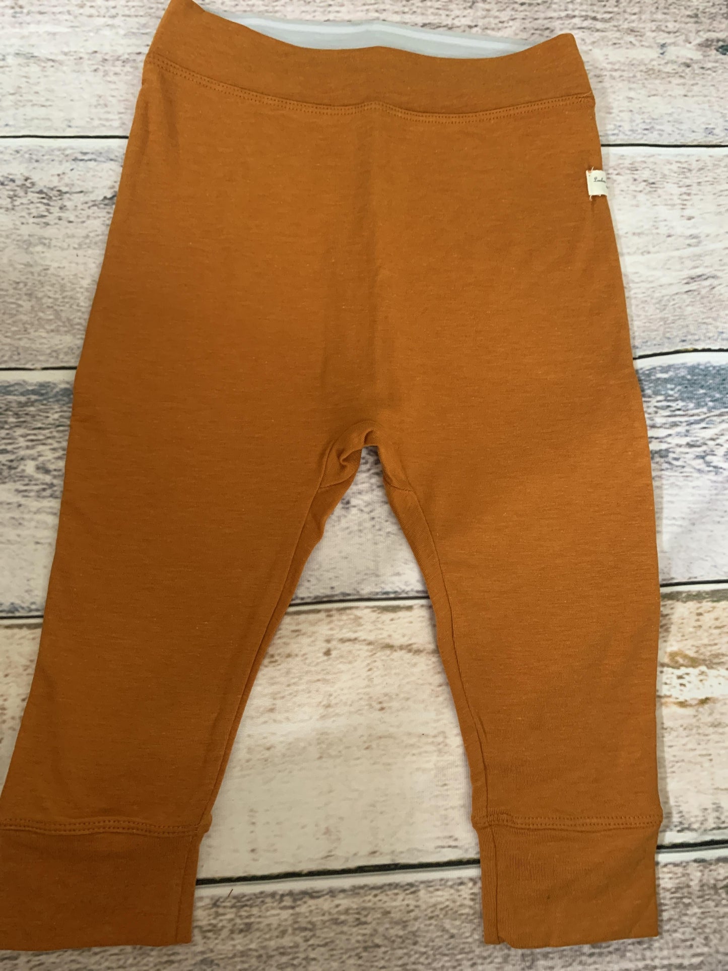 Loulou Lollipop Boys Gold | Rust Pants Size: 18-24 months Gold | Rust