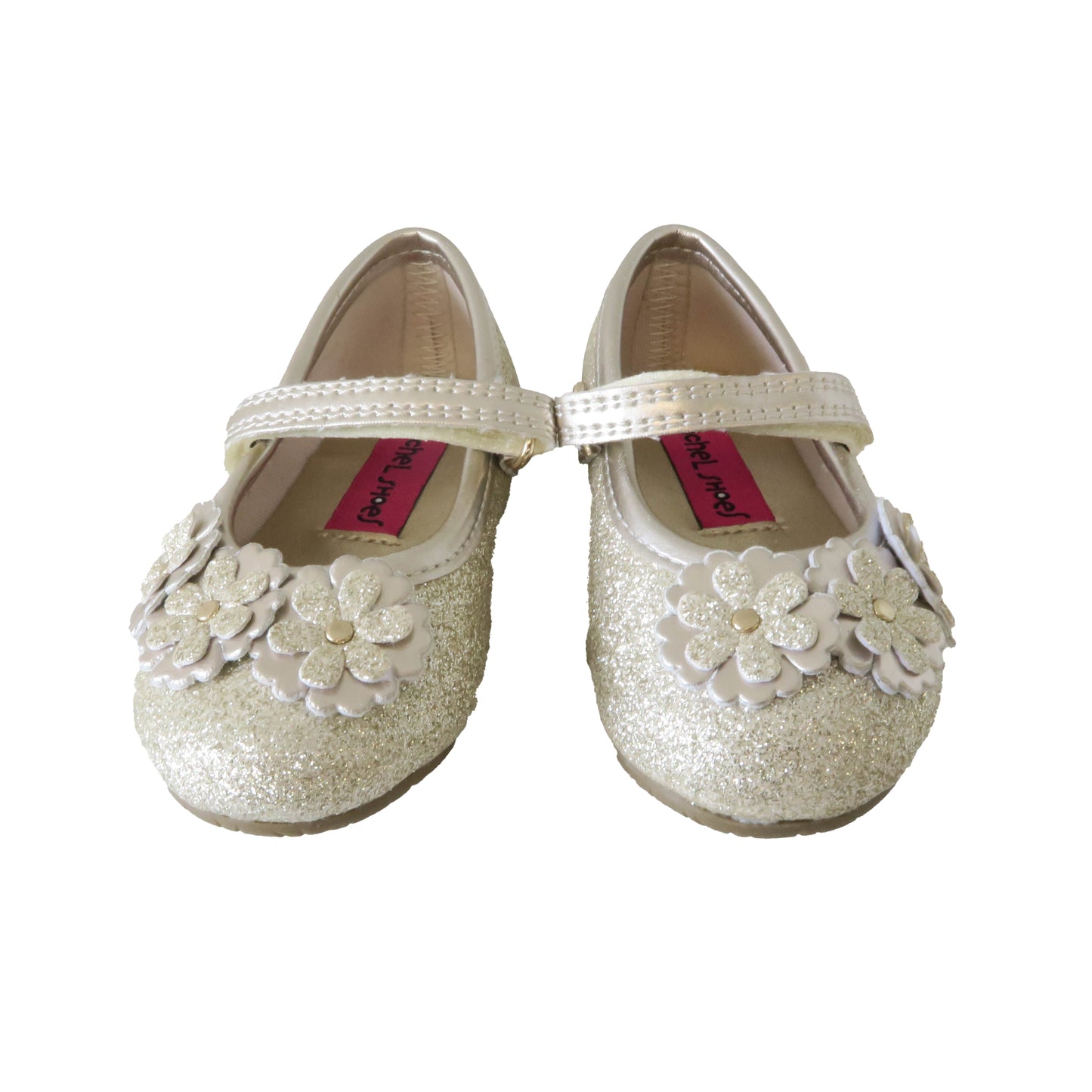 Rachel Shoes Girls Gold Shoes Size: 5 Toddler Gold
