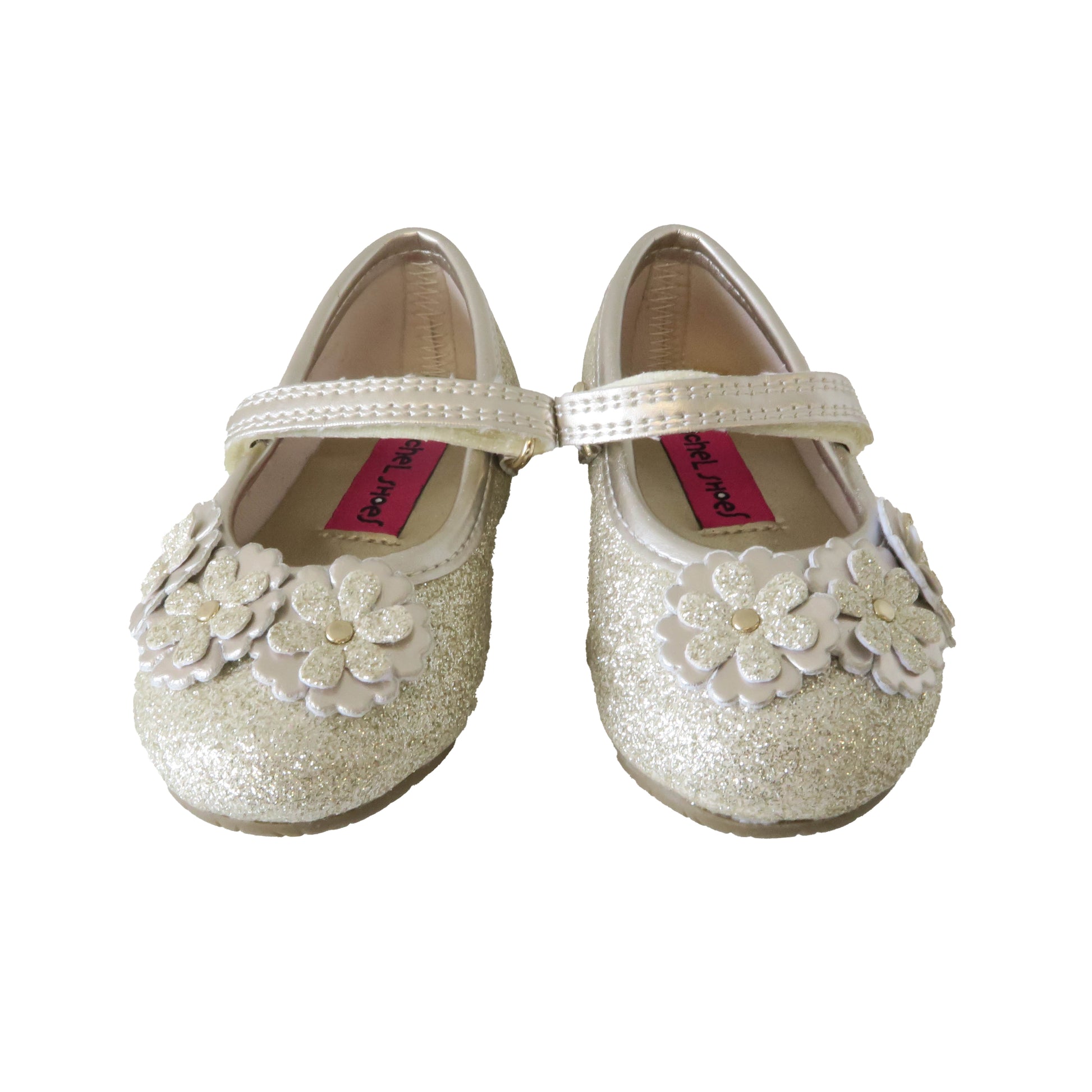 Rachel Shoes Girls Gold Shoes Size: 5 Toddler Gold