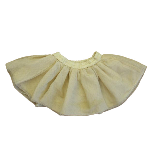 Gymboree Girls Gold Skirt Size: 12-18 Months