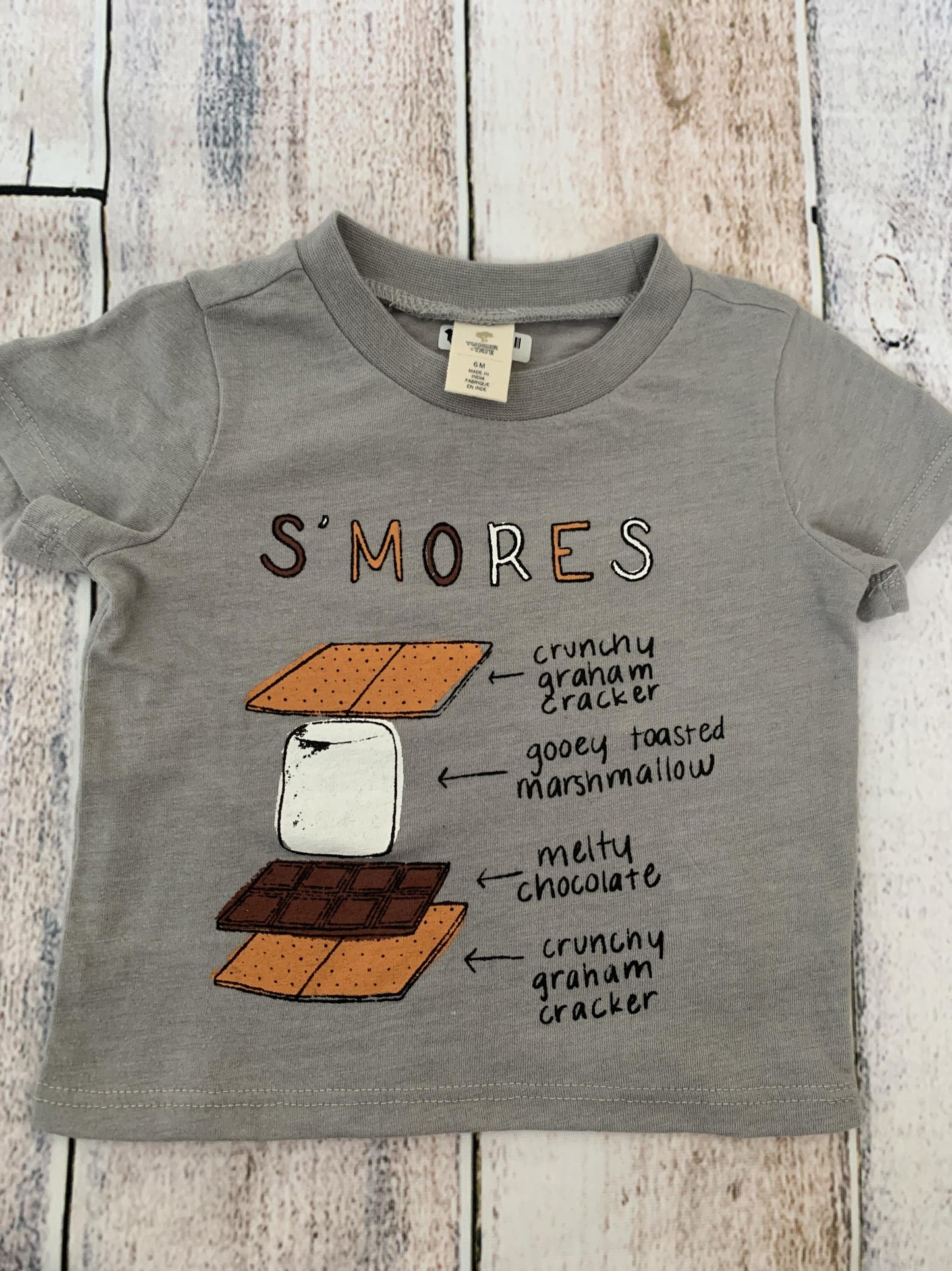 Tucker + Tate Boys Graphic | Grey T-Shirt Size: 6 months Graphic | Grey