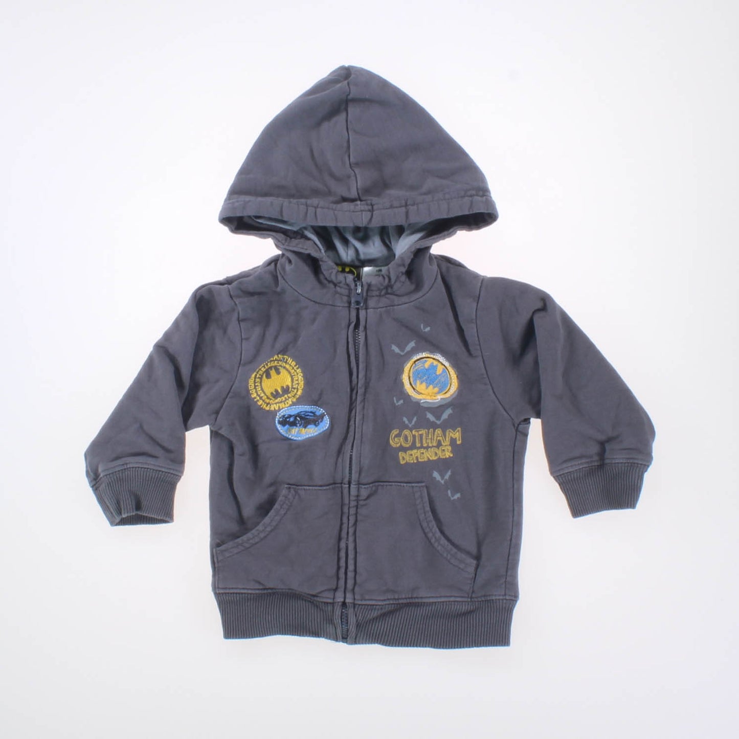 Batman Boys Gray | Batman Hoodie Size: 12 Months Gray | Batman