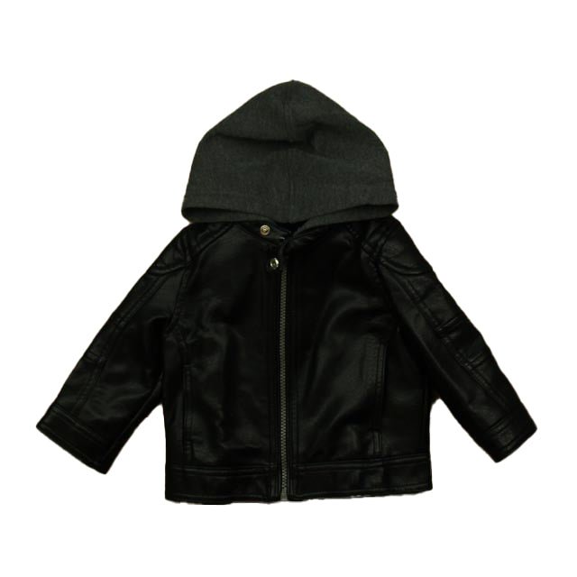 Art Class Unisex Gray | Black Jacket Size: 12 Months Gray | Black
