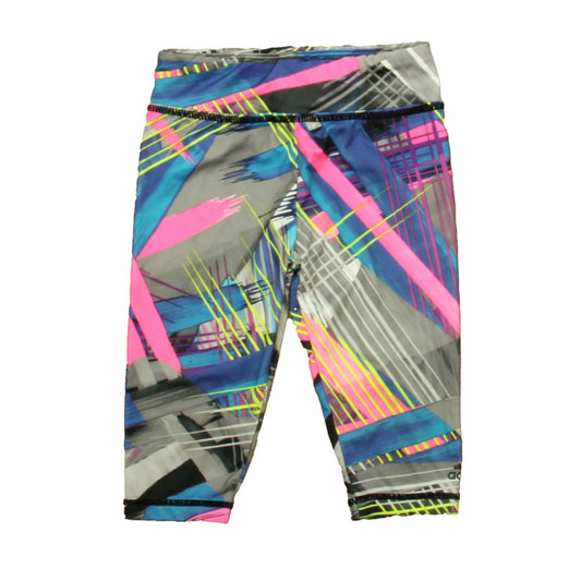 Adidas Boys Gray | Blue | Pink Athletic Pants Size: 2T Gray | Blue | Pink