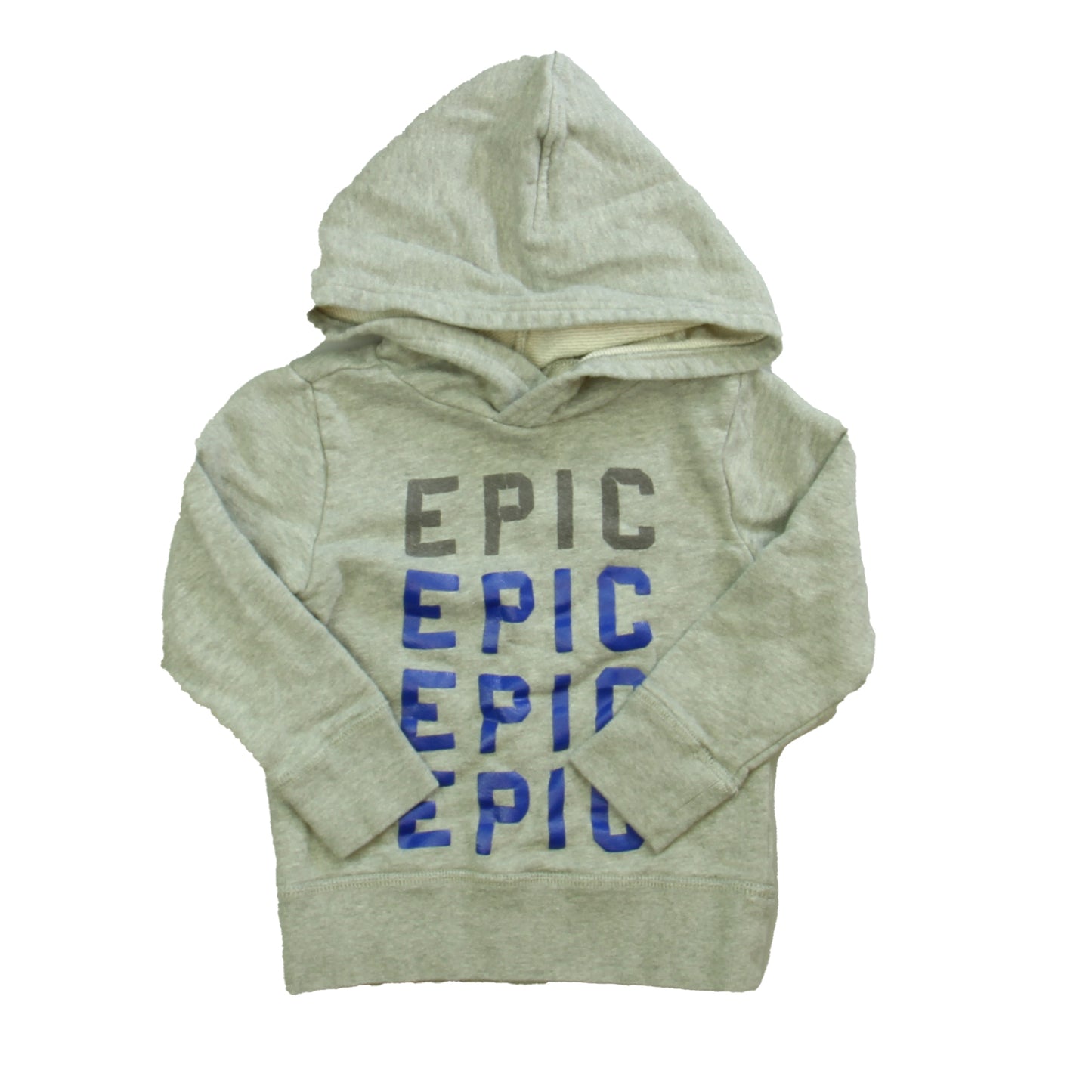 Crewcuts Boys Gray | Blue Hoodie Size: 2T Gray | Blue