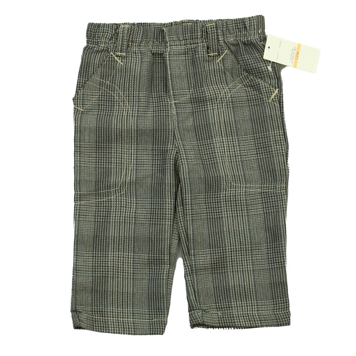 Calvin Klein Boys Gray | Brown Pants Size: 12 Months Gray | Brown