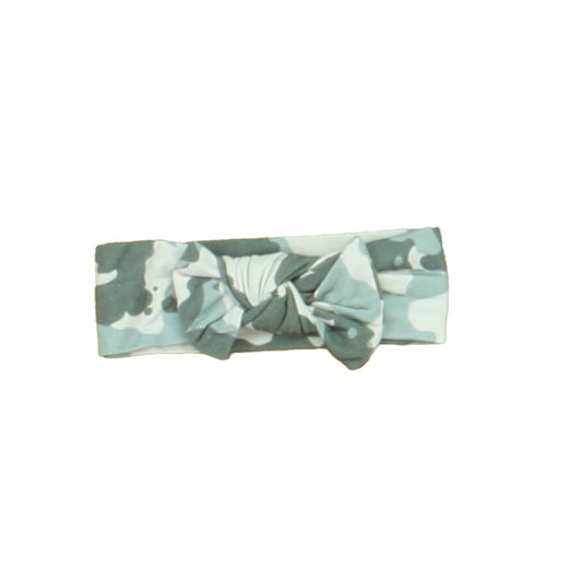 Little Bum Bums Girls Gray Camo Hair Accessory Size: 0-12 Months Gray Camo