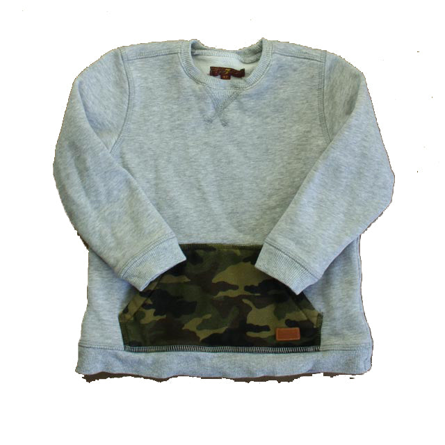 7 for all Mankind Boys Gray Camo Long Sleeve Shirt Size: 4T Gray Camo