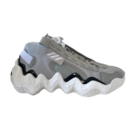 Adidas Girls Gray | Exhibit B Mid Basketball Sneakers Size: 4.5 Youth Gray | Exhibit B Mid Basketball