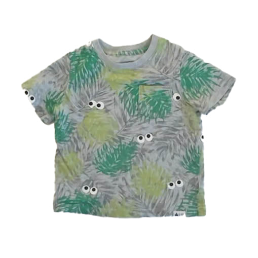 Gap Boys Gray | Green T-Shirt Size: 3T Gray | Green