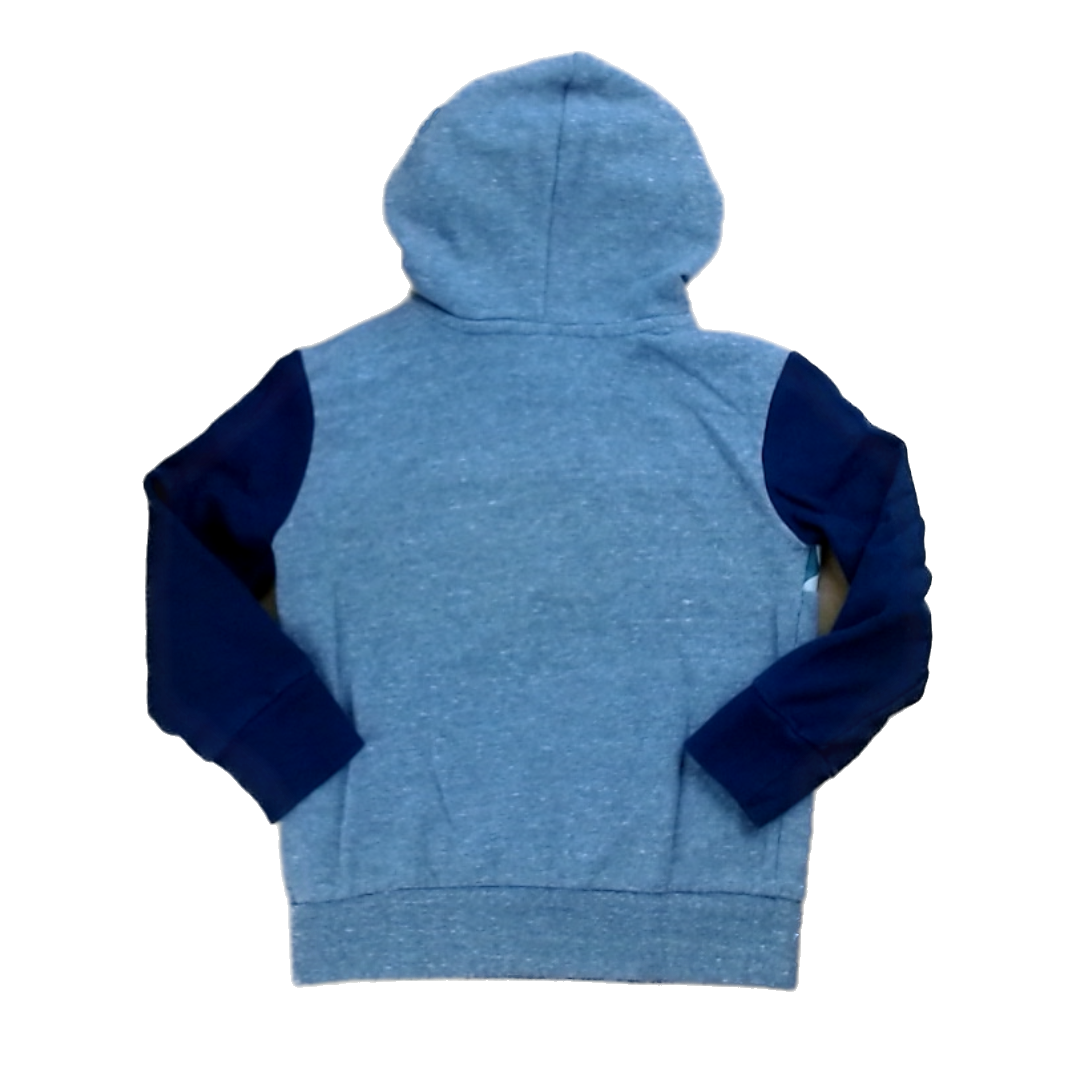 Rockets Of Awesome Boys Gray | Navy Sleeves | Awesome Hoodie Size: 4T Gray | Navy Sleeves | Awesome