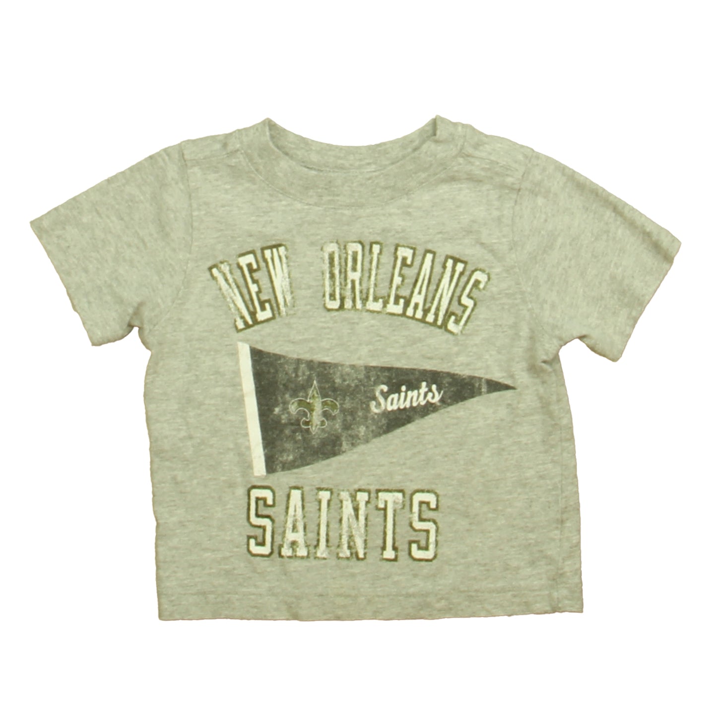 Team Apparel Unisex Gray New Orlean Saints T-Shirt Size: 6-12 Months Gray New Orlean Saints