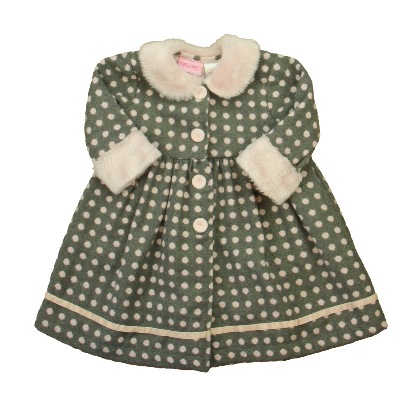 Heartworks Girls Gray | Pink Jacket Size: 18 Months Gray | Pink