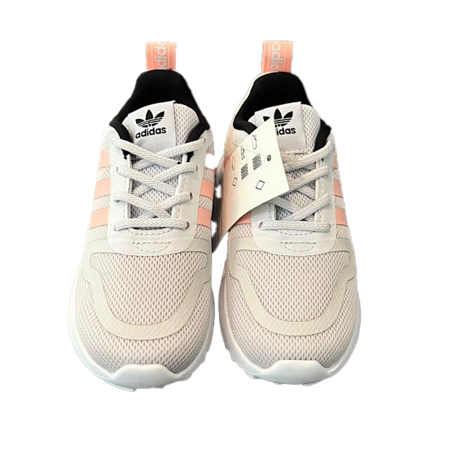 Adidas Girls Gray | Pink Sneakers Size: 6 Toddler