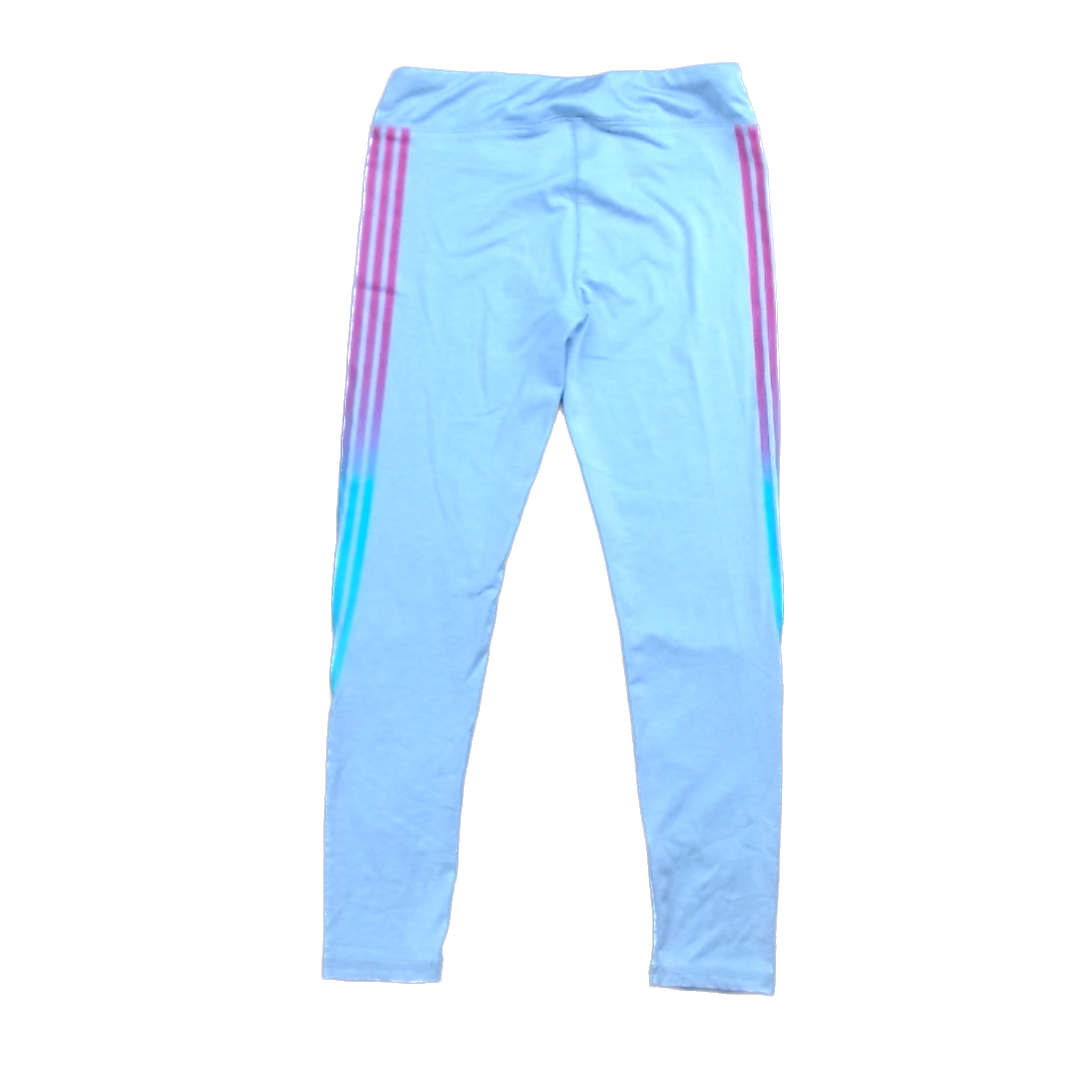 Rockets Of Awesome Girls Gray | Rainbow Stripes Pants Size: 12 Years Gray | Rainbow Stripes
