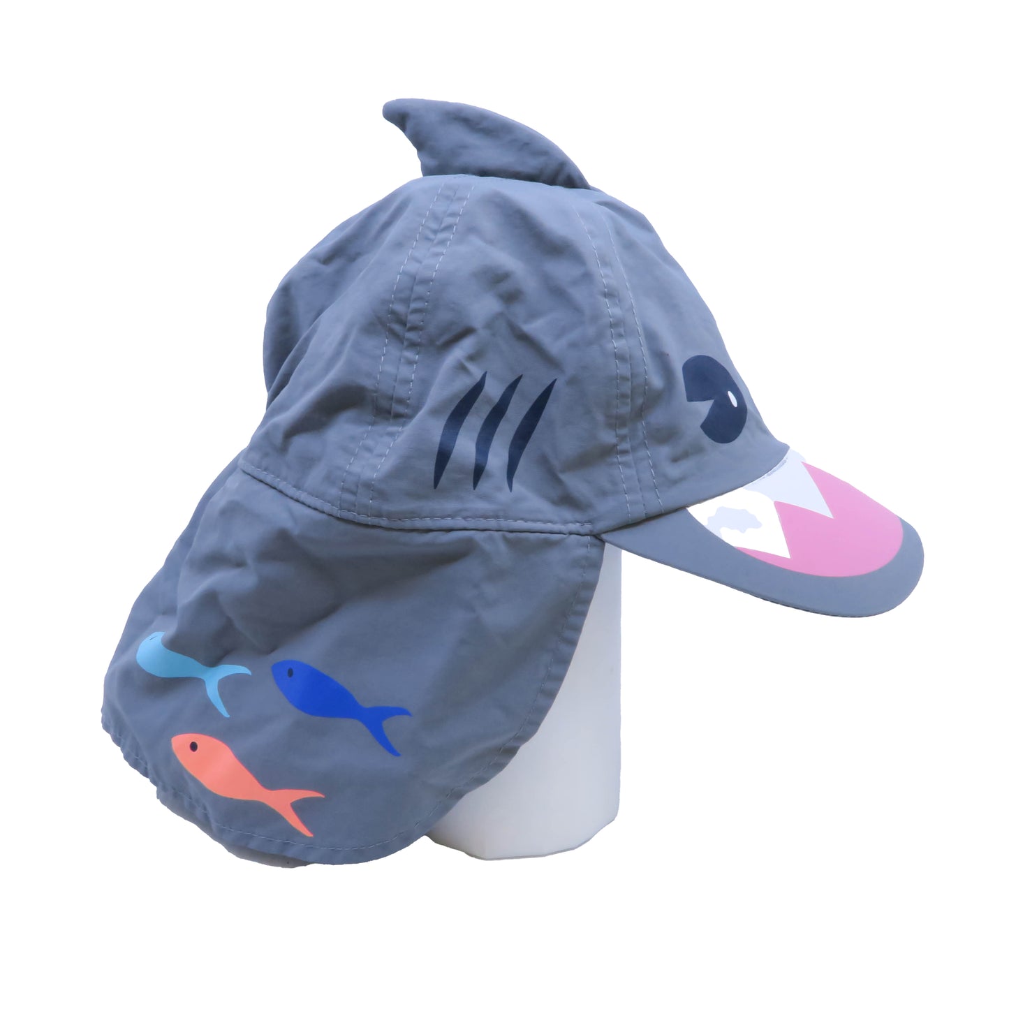 Unknown Brand Boys Gray Shark Hat Size: 2-3T