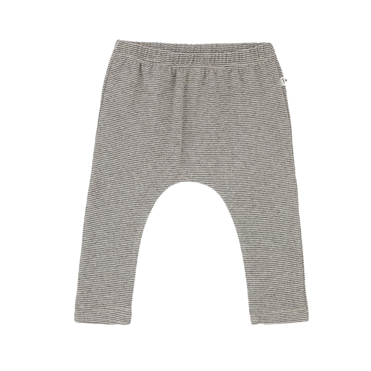 1 + In the Family Boys Gray Stripe Leggings Size: 9 Months Gray Stripe